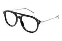 Brillengestelle Gucci Herr GG1708O001-BLACK-SILVER-TRANSPARENT53